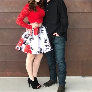 Jodi Kristopher two piece dress. Size 7